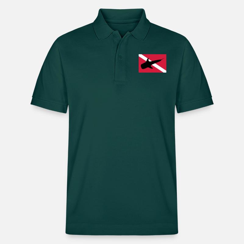 Walhai - Stanley/Stella Unisex Bio-Poloshirt PREPSTER - Glasiertes Grün