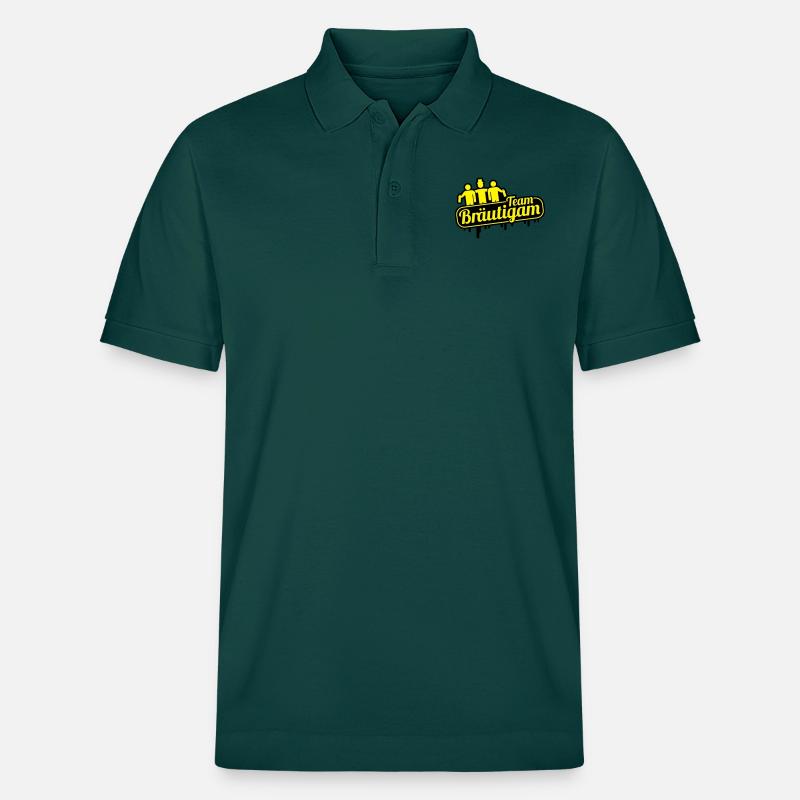 team_braeutigam_ya2 - Stanley/Stella Unisex Bio-Poloshirt PREPSTER - Glasiertes Grün