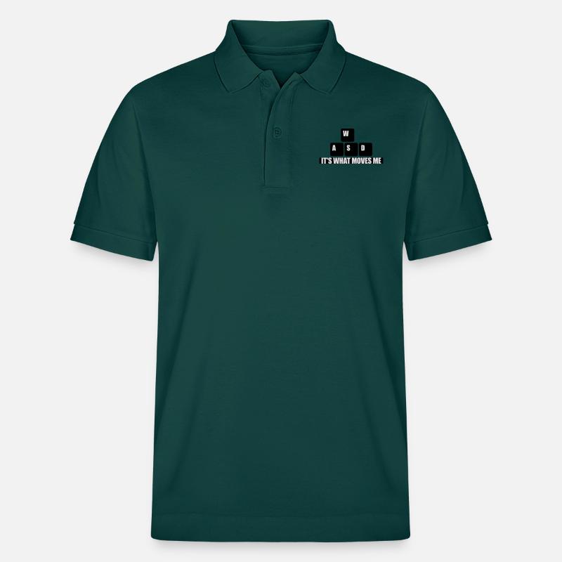 c’est ce qui m’émeut - Polo PREPSTER bio Stanley/Stella Unisexe - vert vitré