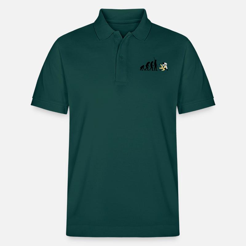 evolution_judo_a_3c - Stanley/Stella Unisex Bio-Poloshirt PREPSTER - Glasiertes Grün