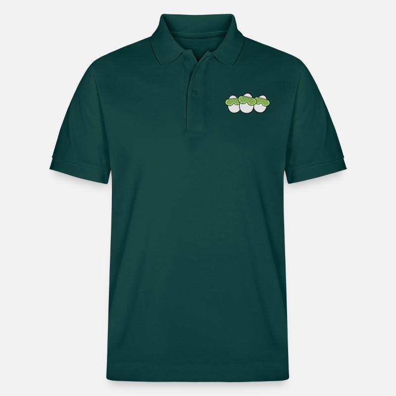 Funky Egg Crew - Stanley/Stella Unisex Bio-Poloshirt PREPSTER - Glasiertes Grün
