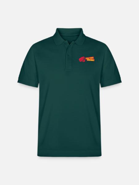 im_the_boss__f2 - Polo PREPSTER bio Stanley/Stella Unisexe - vert vitré