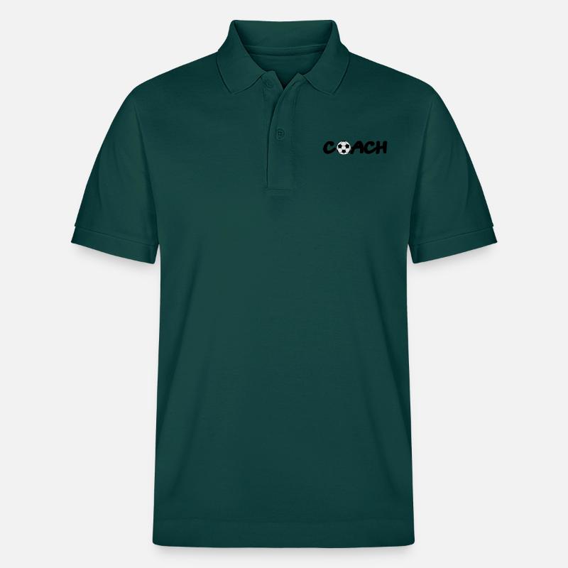 coach - Polo PREPSTER bio Stanley/Stella Unisexe - vert vitré