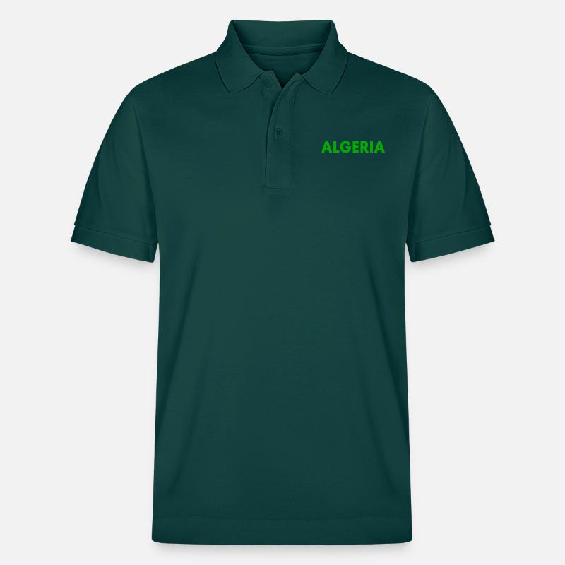 Algérie - Polo PREPSTER bio Stanley/Stella Unisexe - vert vitré