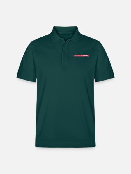 me sarcastic never quote - Stanley/Stella Unisex Organic Polo Shirt PREPSTER - glazed green