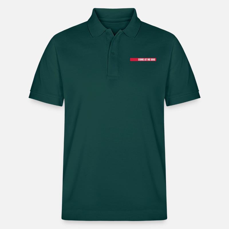 Viens à moi bro - Polo PREPSTER bio Stanley/Stella Unisexe - vert vitré