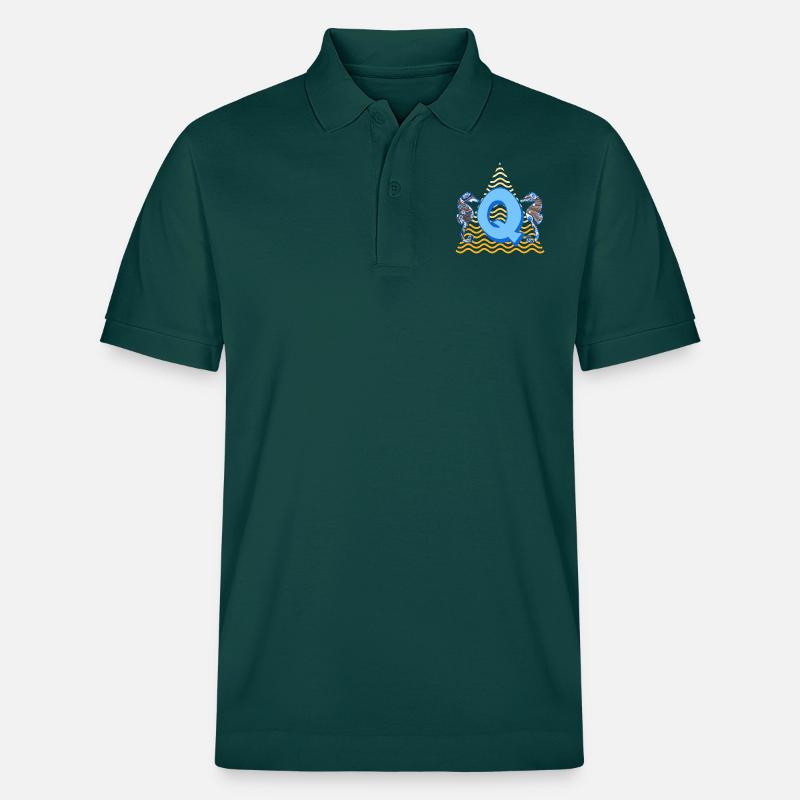 seepferdchen e 262 q - Stanley/Stella Unisex Bio-Poloshirt PREPSTER - Glasiertes Grün