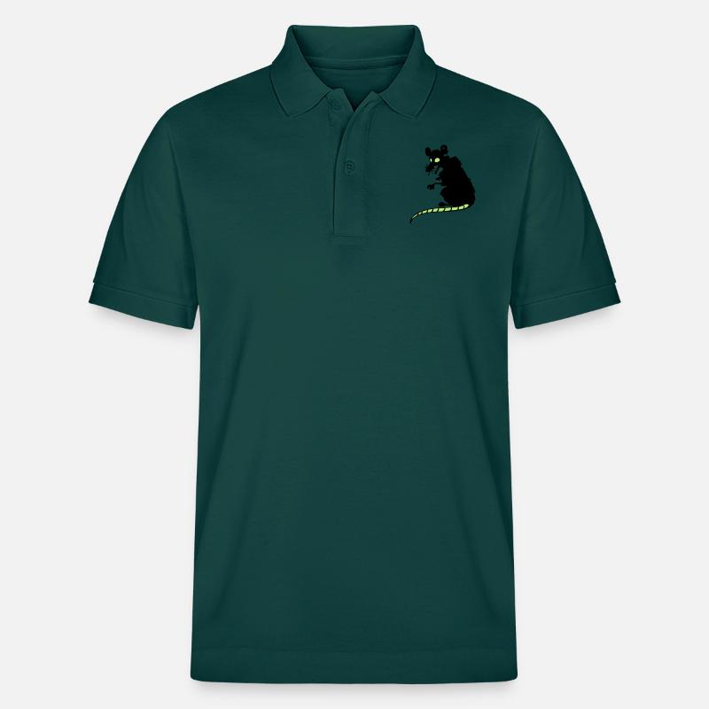 Miese Ratte - Stanley/Stella Unisex Bio-Poloshirt PREPSTER - Glasiertes Grün