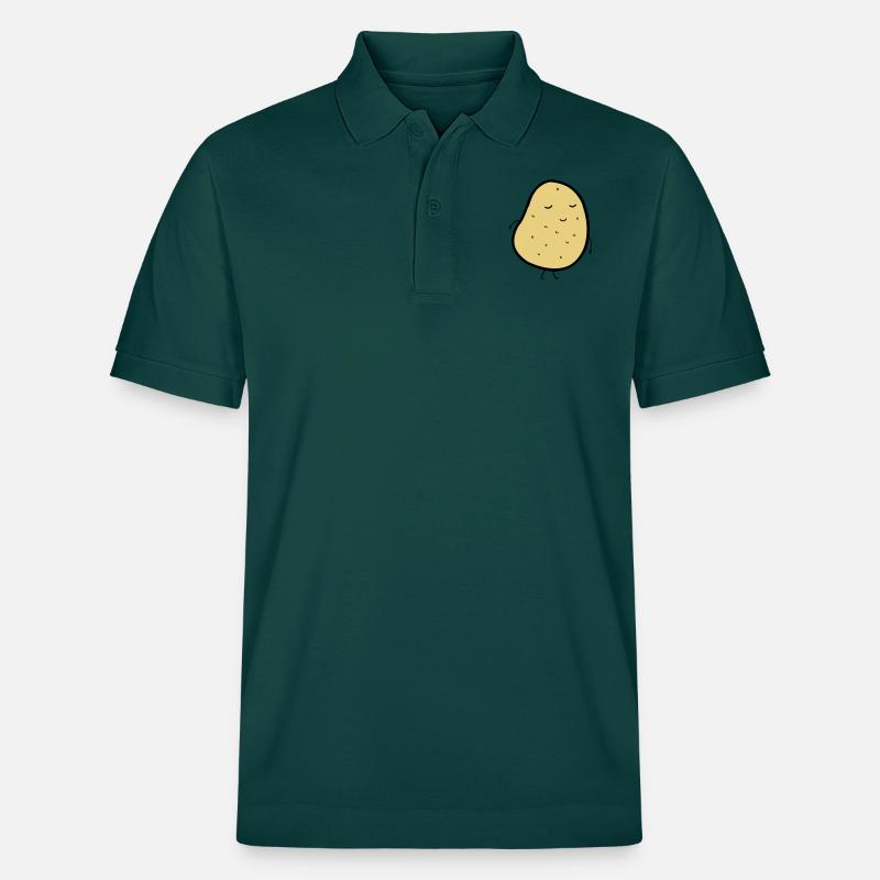 mr_potatoe - Stanley/Stella Unisex Bio-Poloshirt PREPSTER - Glasiertes Grün