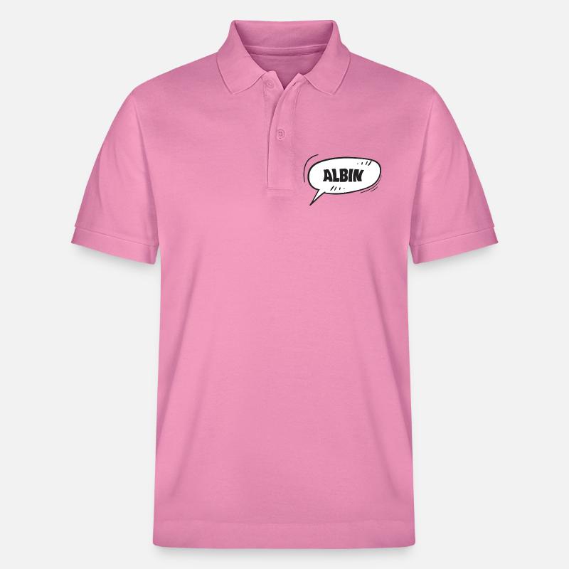 Albin - Stanley/Stella Unisex Bio-Poloshirt PREPSTER - Blasenrosa