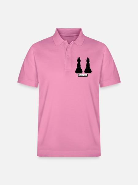 king_and_queen - Stanley/Stella Unisex Bio-Poloshirt PREPSTER - Blasenrosa