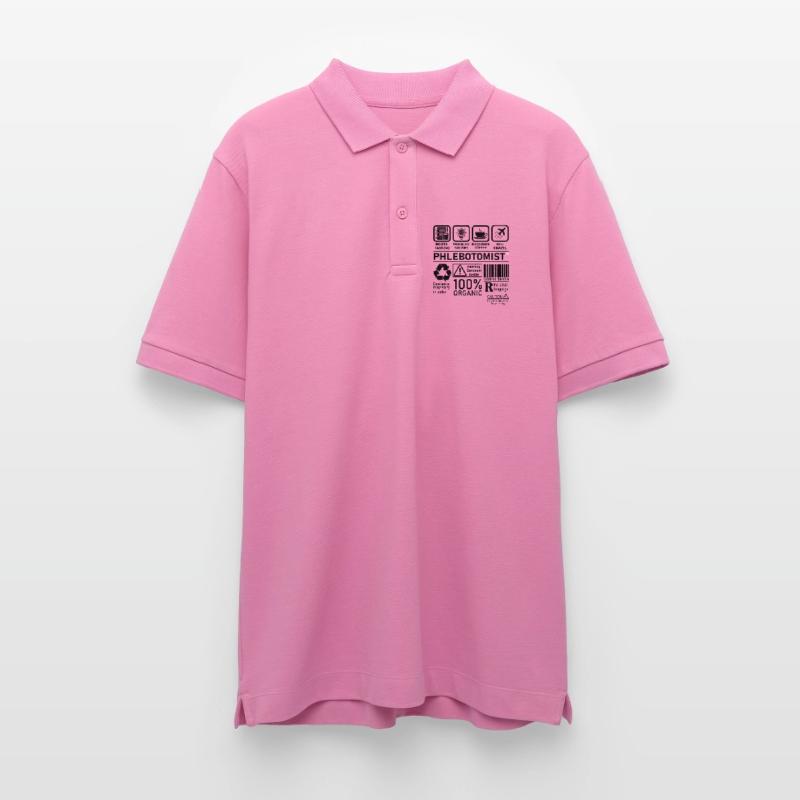 Phlebotomist multi tasking problem solving Stanley/Stella Unisex Bio-Poloshirt PREPSTER