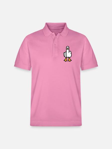 Oie de déclaration - Polo PREPSTER bio Stanley/Stella Unisexe - rose bulle