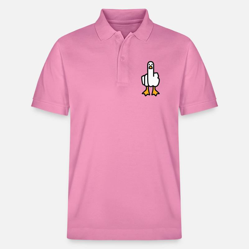 Oie de déclaration - Polo PREPSTER bio Stanley/Stella Unisexe - rose bulle