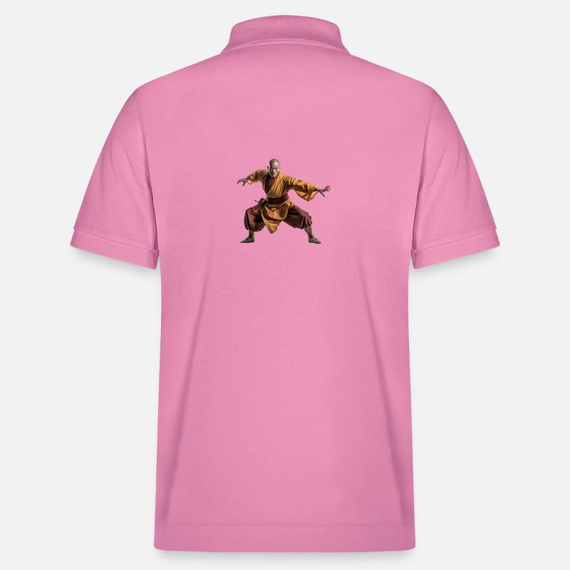 Shaolin - Stanley/Stella Unisex Bio-Poloshirt PREPSTER - Blasenrosa