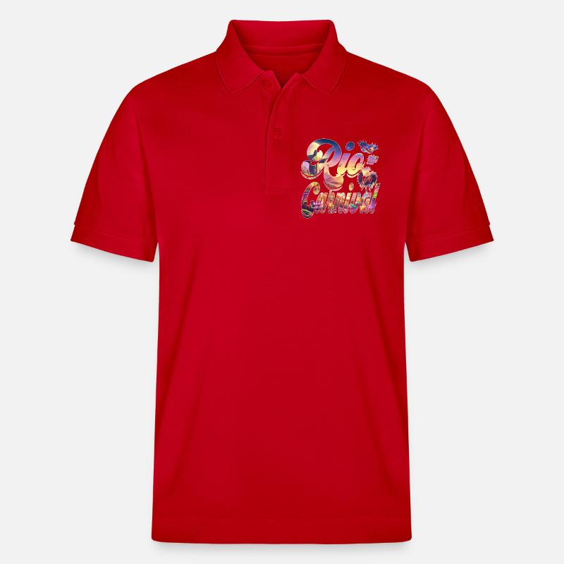 CARNAVAL DE RIO - Polo PREPSTER bio Stanley/Stella Unisexe - rouge