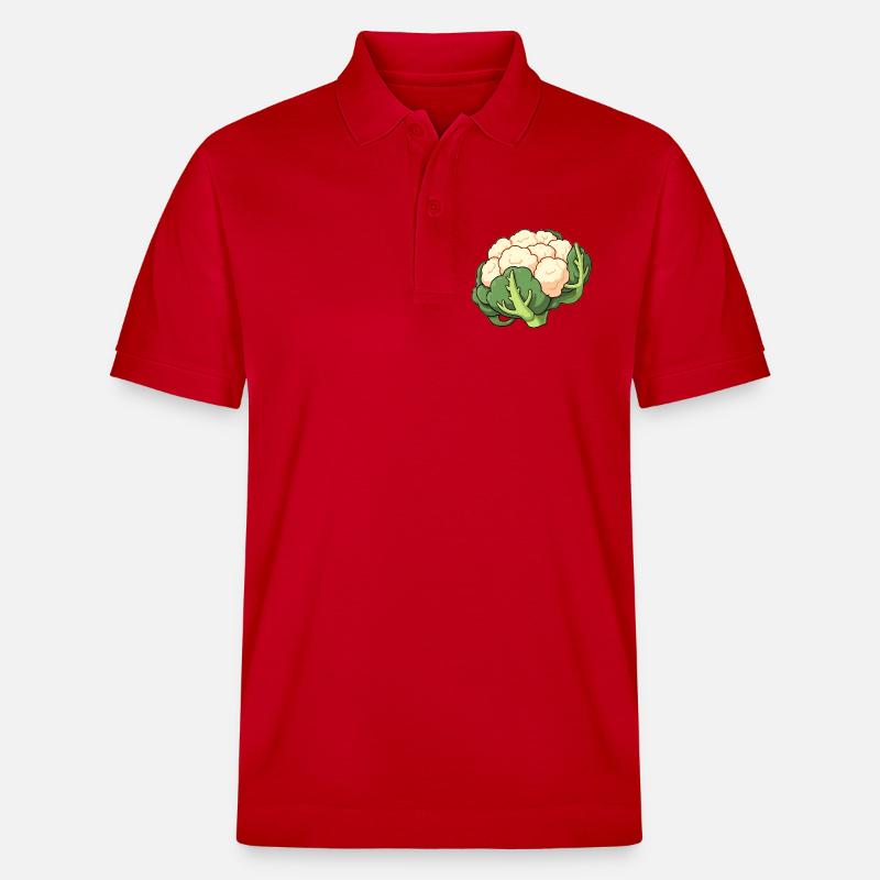 chou-fleur - Polo PREPSTER bio Stanley/Stella Unisexe - rouge
