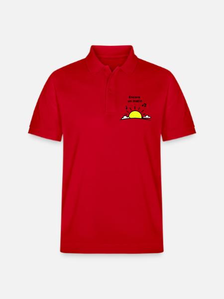 Ein weiterer Morgen - Stanley/Stella Unisex Bio-Poloshirt PREPSTER - Rot