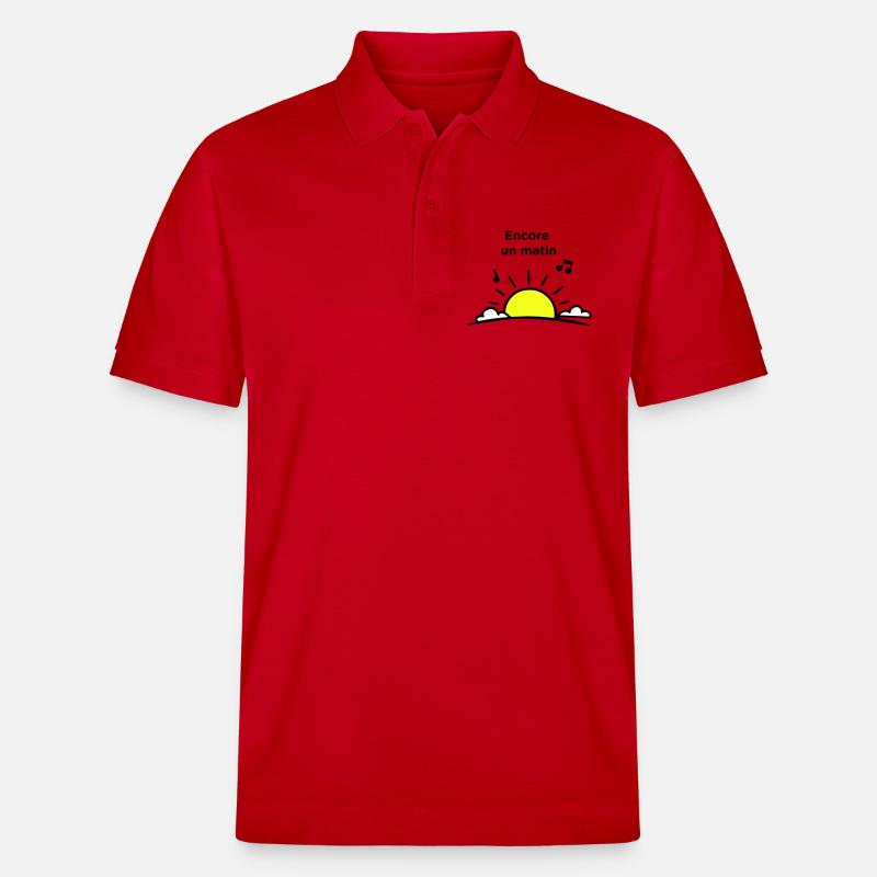 Ein weiterer Morgen - Stanley/Stella Unisex Bio-Poloshirt PREPSTER - Rot