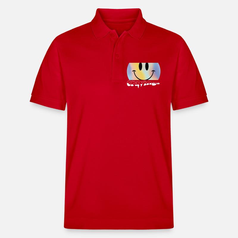 Tie-Dye Cravings Logo - Stanley/Stella Unisex Bio-Poloshirt PREPSTER - Rot