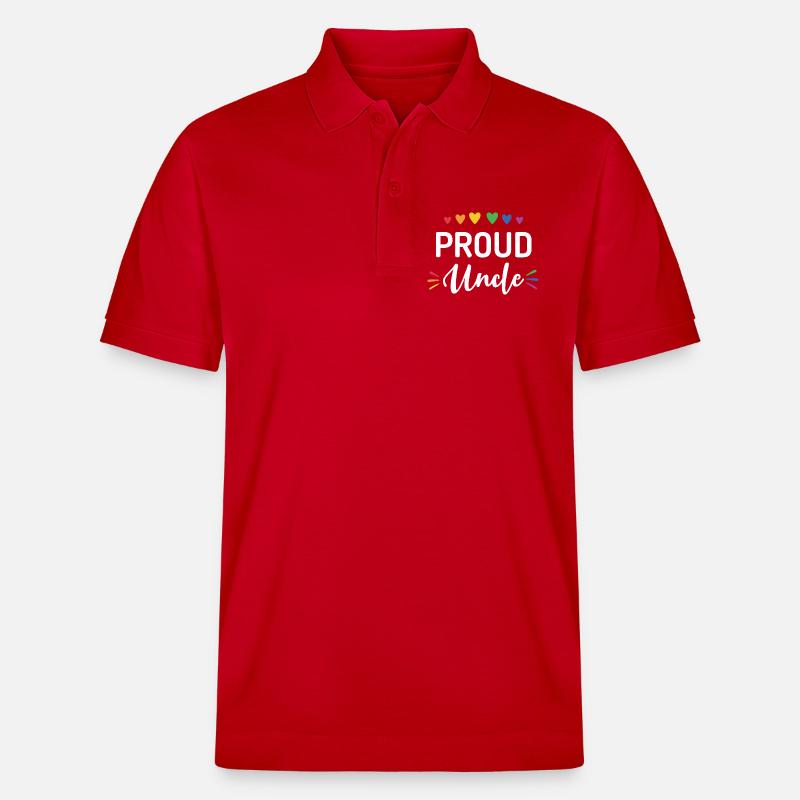Stolzer Onkel - Stanley/Stella Unisex Bio-Poloshirt PREPSTER - Rot