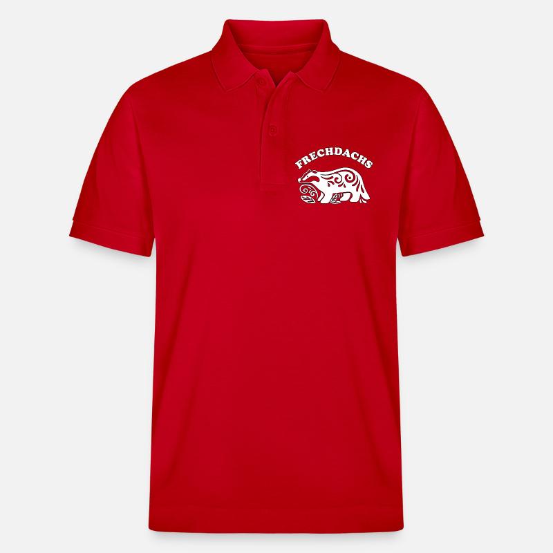 Frechdachs – Der freche Spitzbube - Stanley/Stella Unisex Bio-Poloshirt PREPSTER - Rot