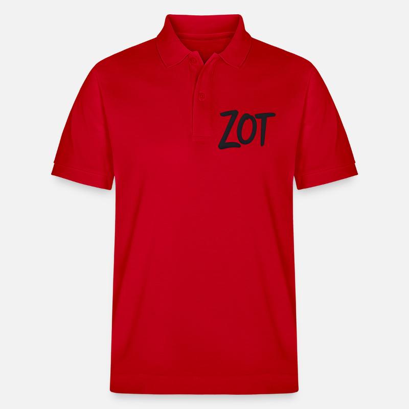 Zot – Flämische Statement-Hemden - Stanley/Stella Unisex Bio-Poloshirt PREPSTER - Rot