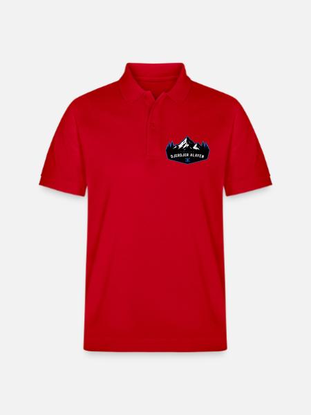 Djerdjer_Alayen_2 - Stanley/Stella Unisex Organic Polo Shirt PREPSTER - red