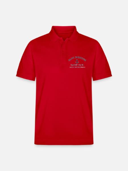 Saint Boredom Yacht Club - Stanley/Stella Unisex Organic Polo Shirt PREPSTER - red