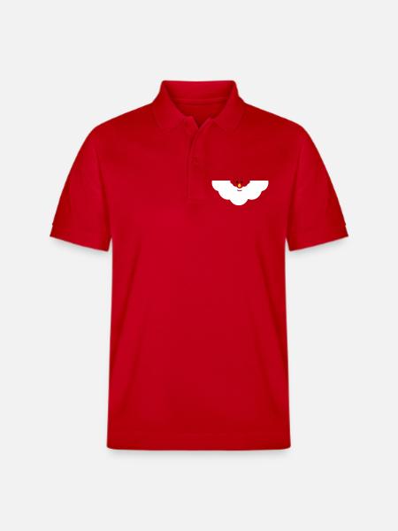 Visage Nuage Câlin - Polo PREPSTER bio Stanley/Stella Unisexe - rouge