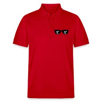 Lunettes de soleil - Polo PREPSTER bio Stanley/Stella Unisexe - rouge - Devant - Roxy (174cm) & Andy (188cm)