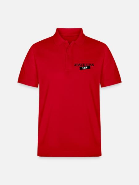 Graduation Crew - Graduation Trip Class 2026 - Stanley/Stella Unisex Organic Polo Shirt PREPSTER - red