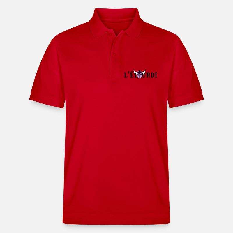 schwindlig - Stanley/Stella Unisex Bio-Poloshirt PREPSTER - Rot