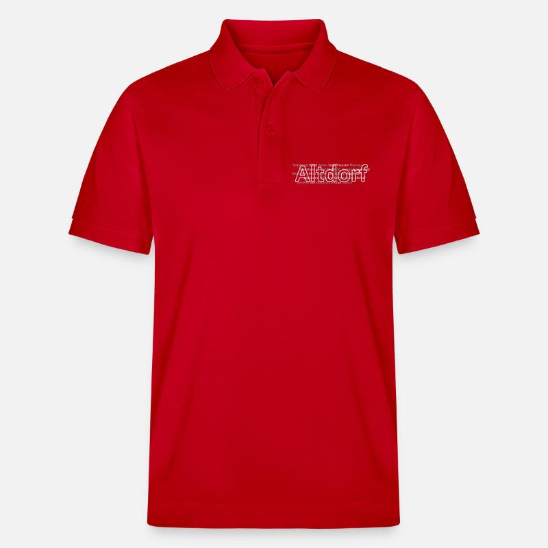 Schweizer Städte Altdorf - Stanley/Stella Unisex Bio-Poloshirt PREPSTER - Rot