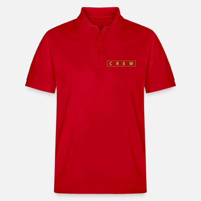 Équipage - Polo PREPSTER bio Stanley/Stella Unisexe - rouge