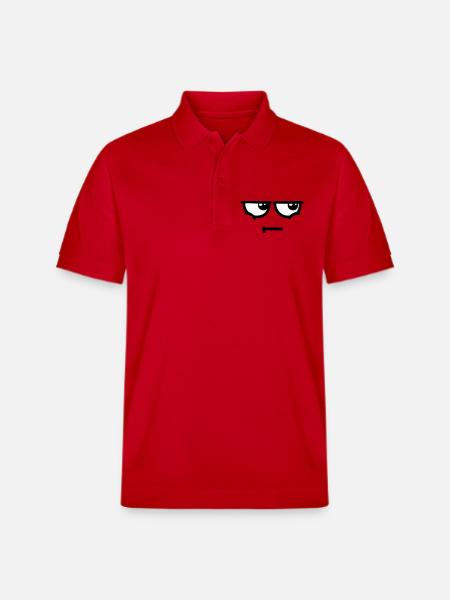 Not Amused - Stanley/Stella Unisex Bio-Poloshirt PREPSTER - Rot