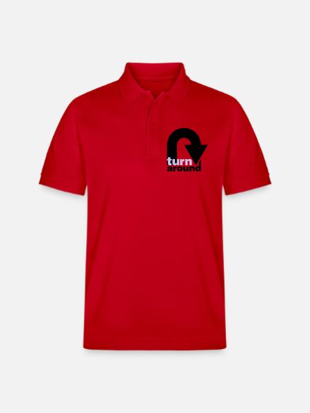turn around - Stanley/Stella Unisex Bio-Poloshirt PREPSTER - Rot