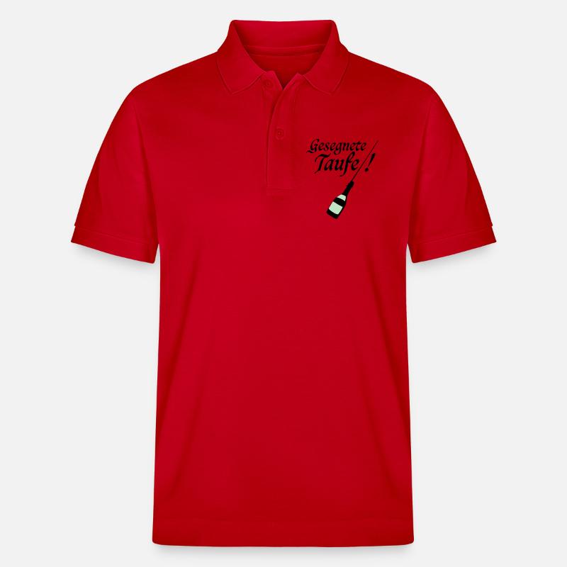Taufe - Stanley/Stella Unisex Bio-Poloshirt PREPSTER - Rot