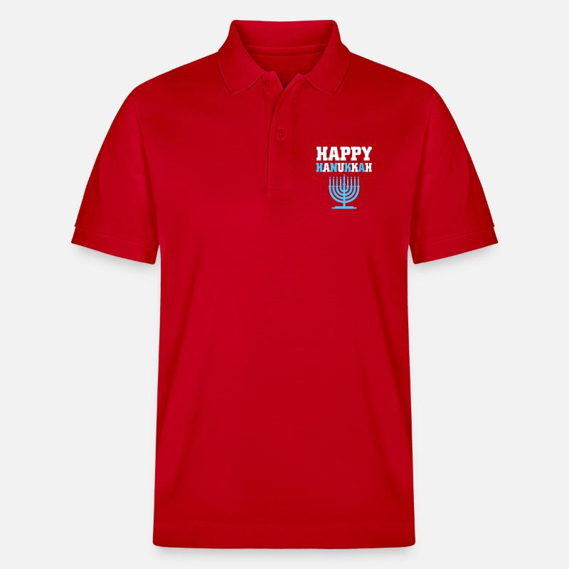 Hanoukka Hanoukka Hanoukka - Polo PREPSTER bio Stanley/Stella Unisexe - rouge