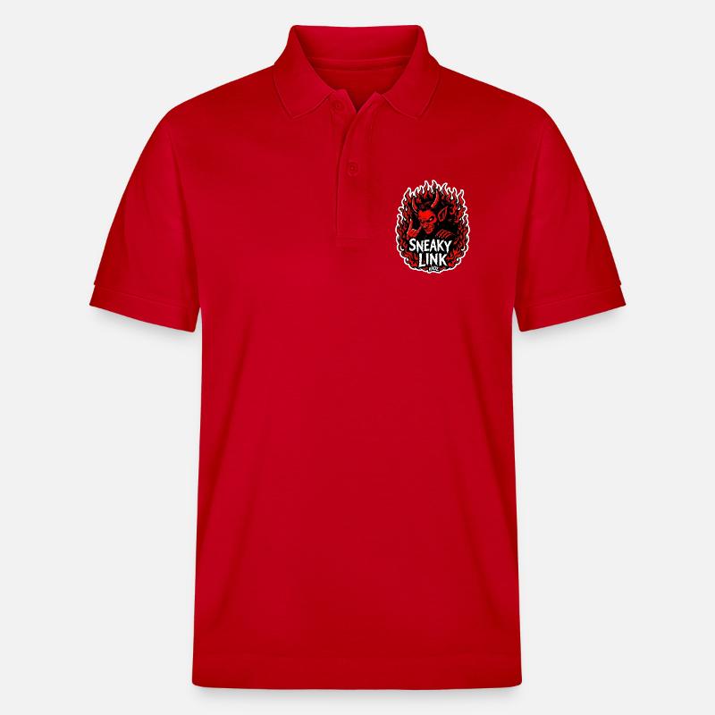 Infernalischer Hinterhältiger Link - Stanley/Stella Unisex Bio-Poloshirt PREPSTER - Rot