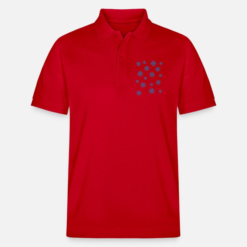 Snow - Stanley/Stella Unisex Bio-Poloshirt PREPSTER - Rot
