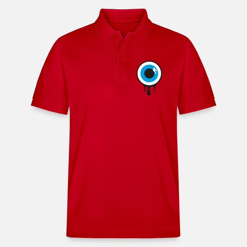 Œil Gouttant - Polo PREPSTER bio Stanley/Stella Unisexe - rouge