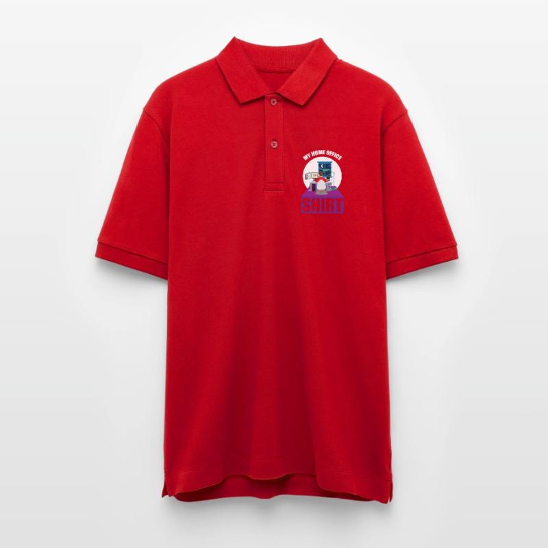 Night Shift Coder Programmer Desk Graphic Stanley/Stella Unisex Bio-Poloshirt PREPSTER