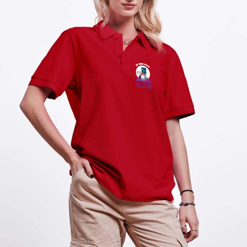 Night Shift Coder Programmer Desk Graphic Stanley/Stella Unisex Bio-Poloshirt PREPSTER