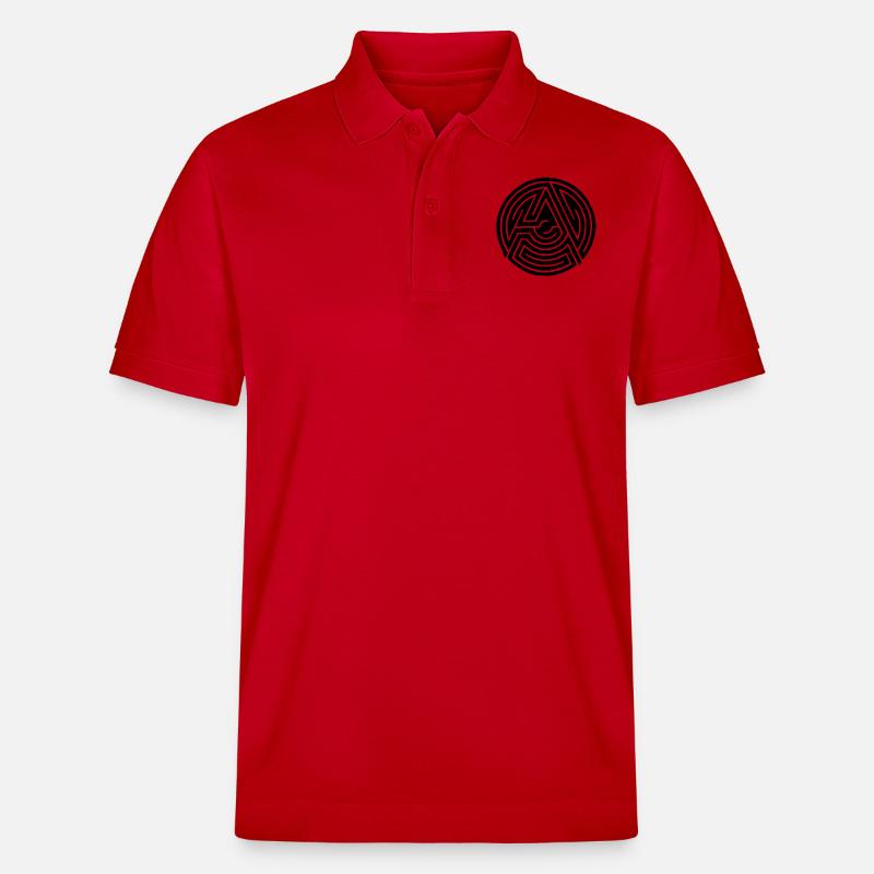 anarchy - Polo PREPSTER bio Stanley/Stella Unisexe - rouge