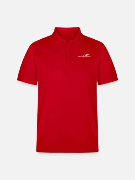 Neuseeland - Geschenk - Stanley/Stella Unisex Bio-Poloshirt PREPSTER - Rot
