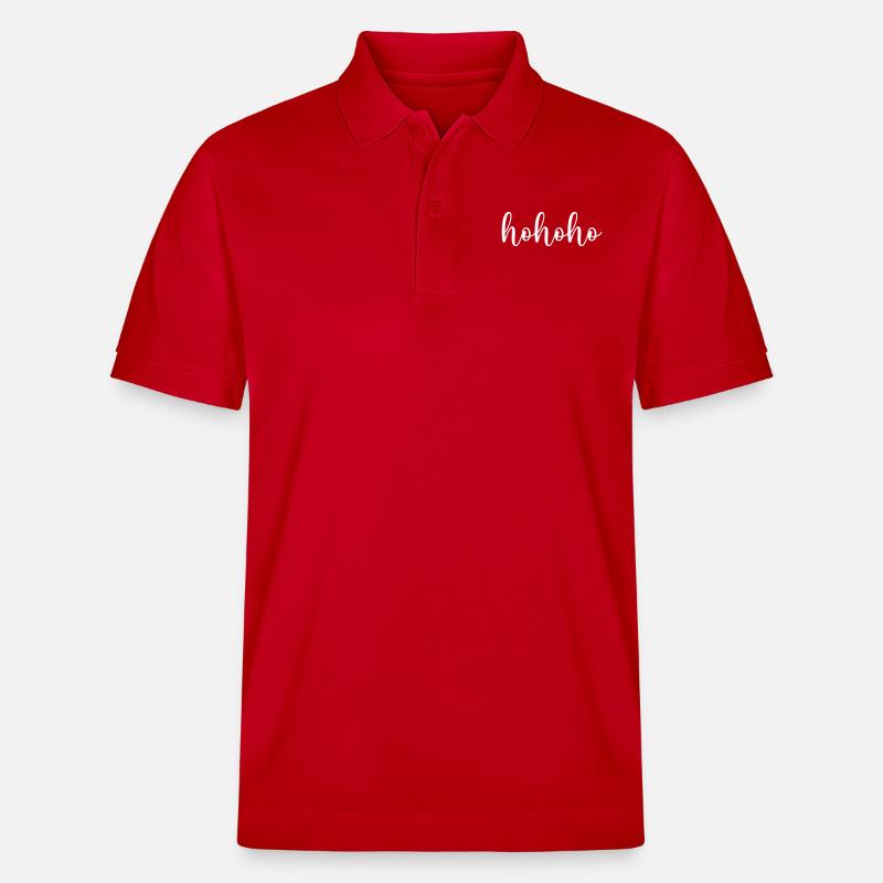 hohoho - Stanley/Stella Unisex Bio-Poloshirt PREPSTER - Rot