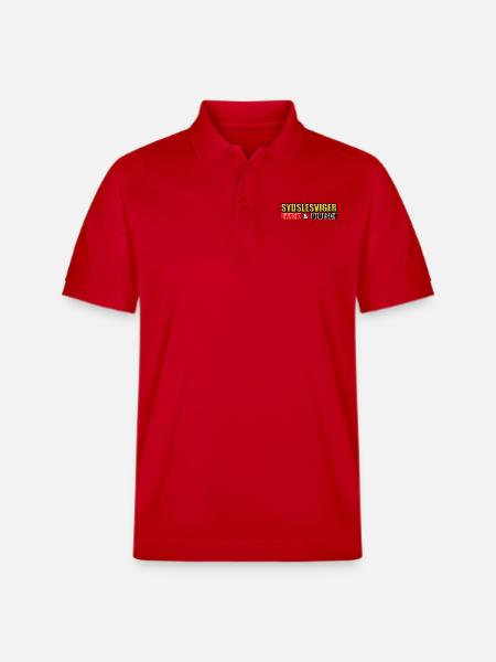 SYDSLESVIGER - danois et allemand - Polo PREPSTER bio Stanley/Stella Unisexe - rouge