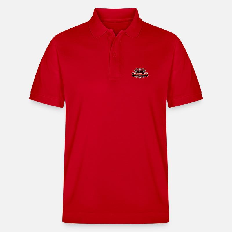 thorge_112 Logo - Stanley/Stella Unisex Bio-Poloshirt PREPSTER - Rot