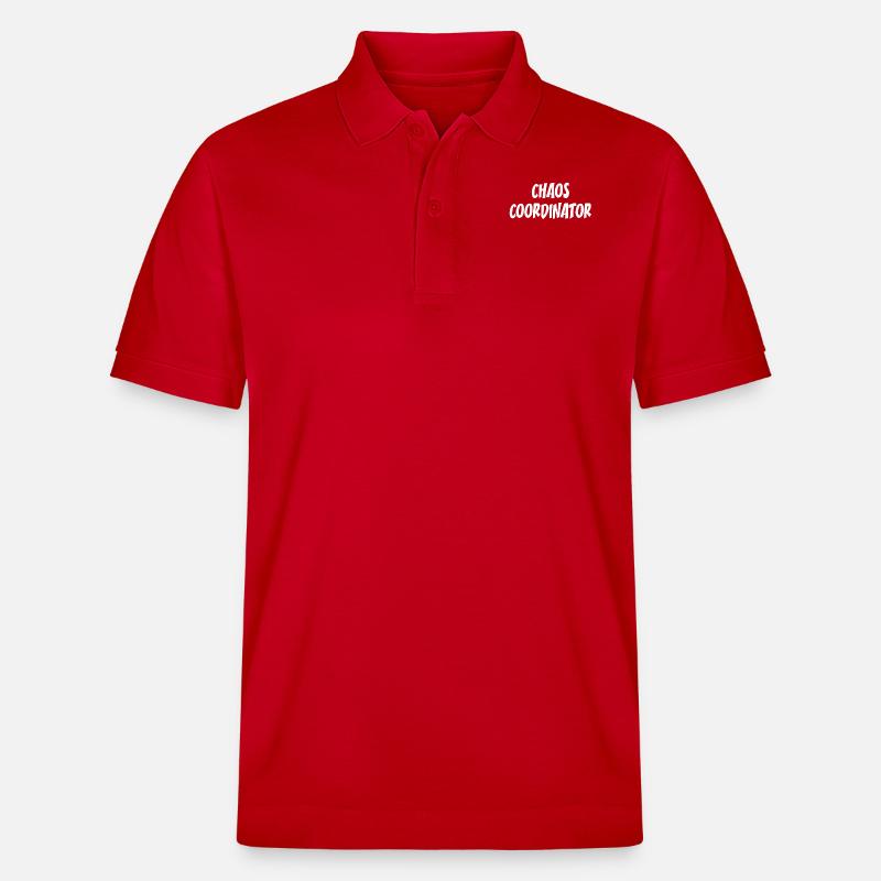 Coordinateur chaos - Polo PREPSTER bio Stanley/Stella Unisexe - rouge